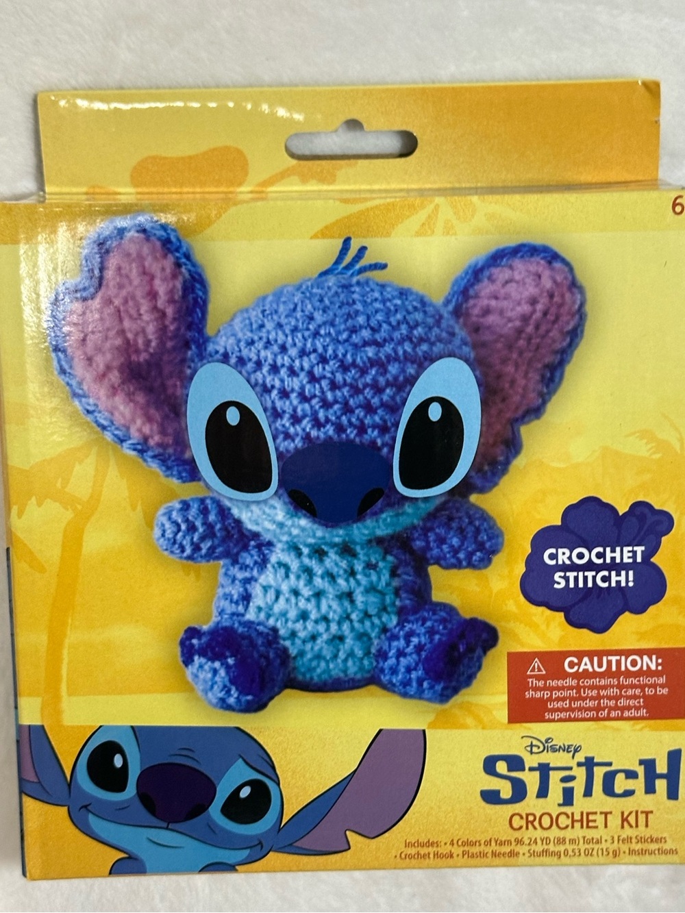Disney Lilo and Stitch Crochet Kit Amigurumi Craft Set Beginners